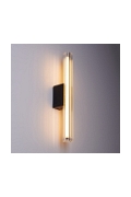 Lampa ścienna VERTI 40 cm - LED, transparentna tuba - Step Into Design