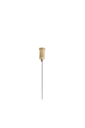 Lampa wisząca BEAM-80 LED - złota oprawa liniowa 4000K - Step Into Design