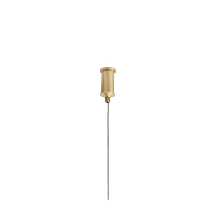 Lampa wisząca BEAM-80 LED - złota oprawa liniowa 4000K - Step Into Design