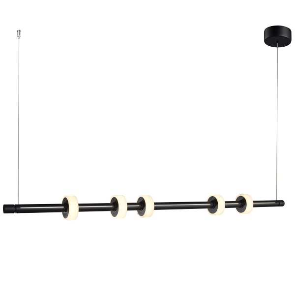 Lampa wisząca RINGO LED czarna 150 cm Step Into Design