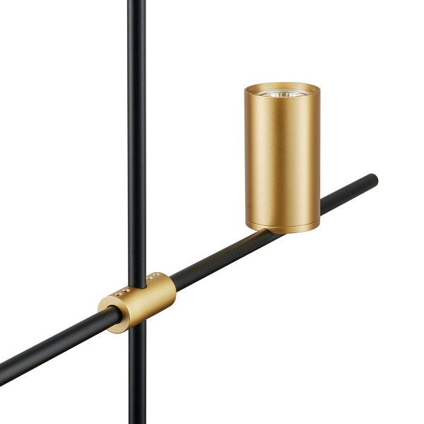 Lampa wisząca LUNGO czarno złota 135 cm Step Into Design