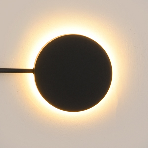 Lampa ścienna CLEX - 4 LED czarna 112 cm Step Into Design