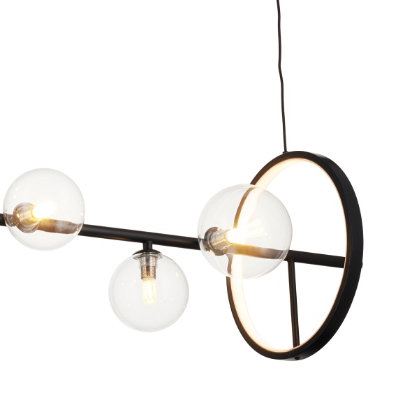 Lampa wisząca ORION LONG-90 czarna 90 cm Step Into Design