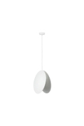 Lampa wisząca PILLS L biała 33 cm - Step Into Design