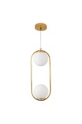 Lampa wisząca COSTA DUO złota 50 cm Step Into Design