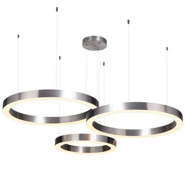 Lampa wisząca CIRCLE 40 LED tytanowa 40 cm Step Into Design