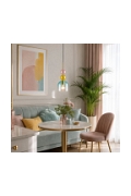 Lampa wisząca PASTELLO BLUE kolorowa 15 cm - Step Into Design