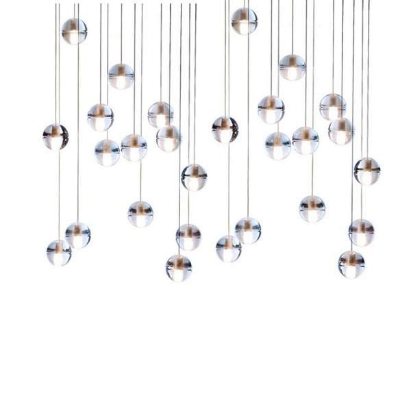 Lampa wisząca STARLIGHT-5 kryształowa 30 cm Step Into Design