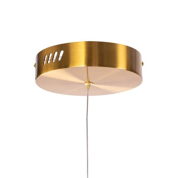 Lampa wisząca CIRCLE 40 LED mosiądz szczotkowany 40 cm Step Into Design