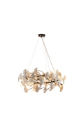Lampa wisząca BOTANIKA 80 cm -czarna, G9, regulowana, designerska - Step Into Design