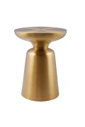 Stolik kawowy TOTEM złoty mosiądz 60 cm Step Into Design