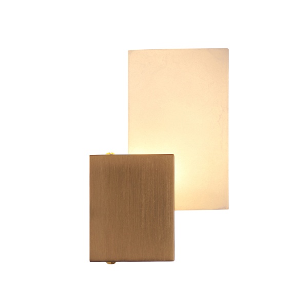 Lampa ścienna CUBO LED złota 18 cm Step Into Design