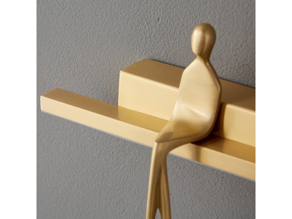 Lampa ścienna AMICI złota 31 cm Step Into Design