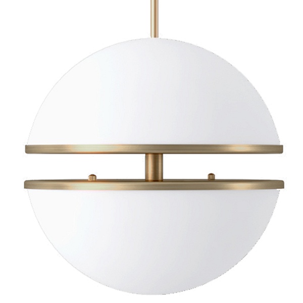 Lampa wisząca SFERA-1 LED złota 20 cm Step Into Design