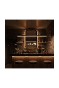 Lampa wisząca BEAM-120 LED - złota oprawa liniowa - Step Into Design