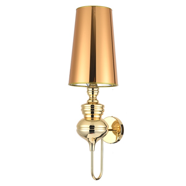 Lampa ścienna QUEEN złota 18 cm Step Into Design