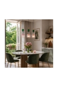 Lampa wisząca PASTELLO PINK kolorowa 15 cm - Step Into Design