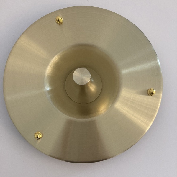 Lampa wisząca ARTDECO biało - złota 35 cm do salonu Step Into Design