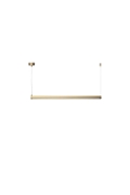 Lampa wisząca BEAM-80 LED - złota oprawa liniowa 4000K - Step Into Design