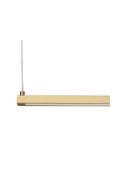 Lampa wisząca BEAM-80 LED - złota oprawa liniowa 4000K - Step Into Design