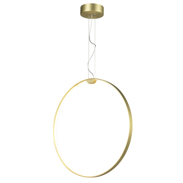 Lampa wisząca ACIRCULO 60 cm - zloty ring LED Step Into Design