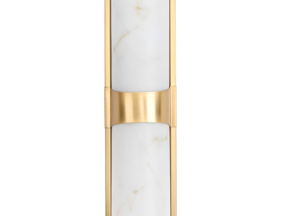 Lampa ścienna MURO LED biały marmur 66 cm Step Into Design