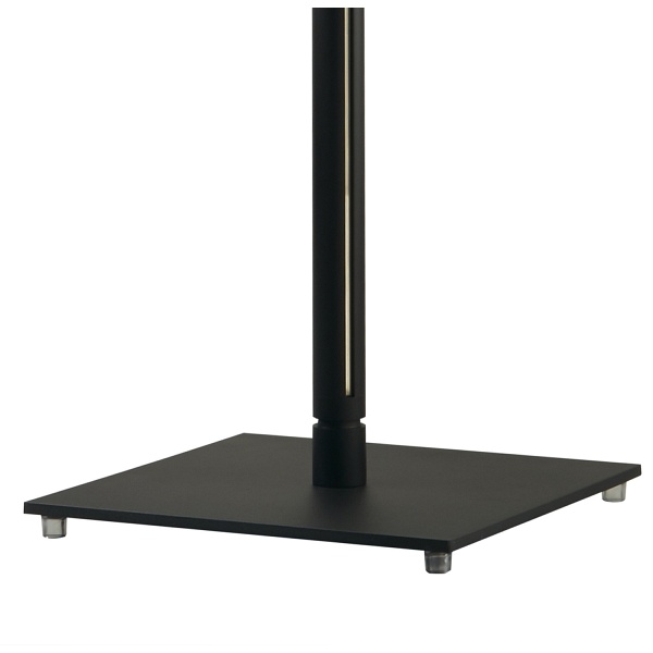 RINGO - smukła lampa podłogowa LED, metalowa, czarna, 182 cm Step Into Design