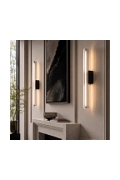 Lampa ścienna VERTI 50 cm - LED, kinkiet liniowy, transparentny - Step Into Design