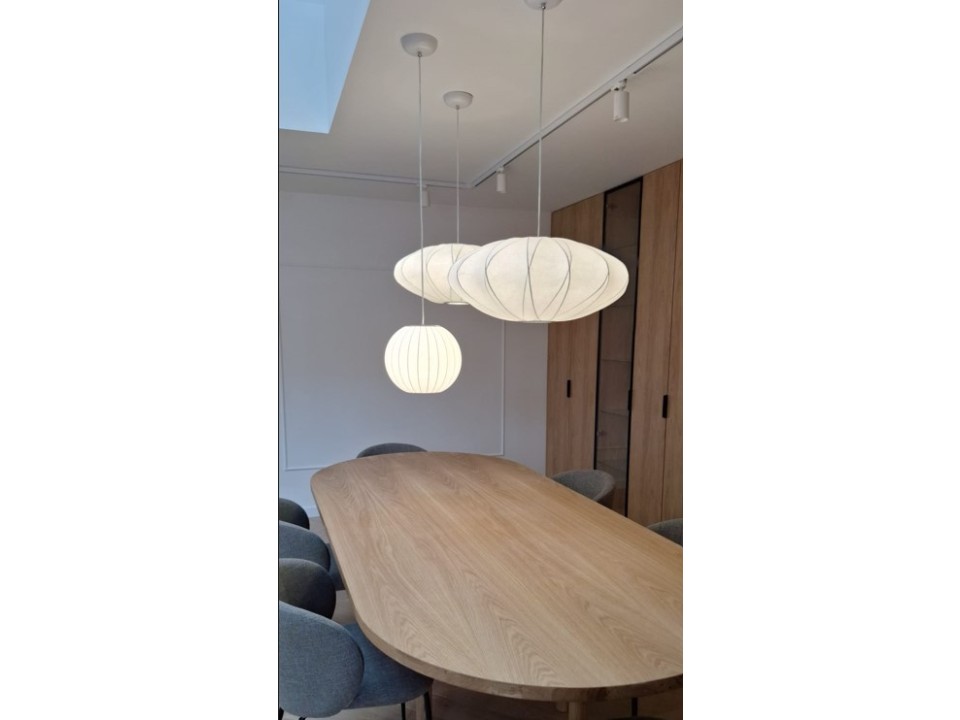 Lampa wisząca SILK biała 50 cm Step Into Design