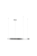 Lampa wisząca CIRCLE 120 LED nikiel szczotkowany 120 cm - Step Into Design