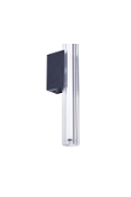 Lampa ścienna VERTI 40 cm - LED, transparentna tuba - Step Into Design