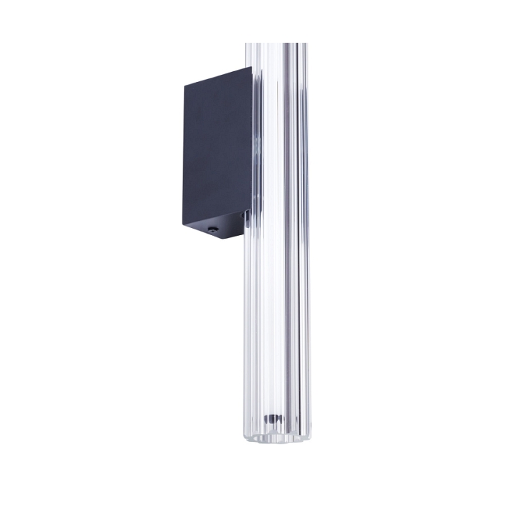 Lampa ścienna VERTI 40 cm - LED, transparentna tuba - Step Into Design