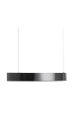 Lampa wisząca CIRCLE 60 cm - LED, ring tytanowy - Step Into Design