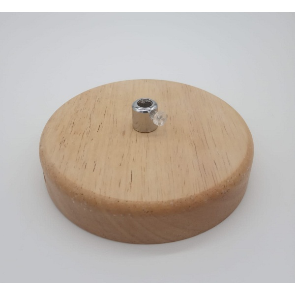 Lampa wisząca NORDIC WOODY biało drewniana 35 cm Step Into Design