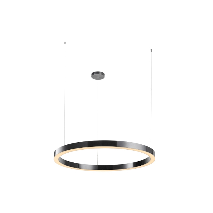 Lampa wisząca CIRCLE 100 - LED, ring tytanowy - Step Into Design