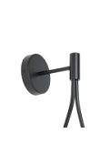 Lampa ścienna DROP 45 cm czarna - Step Into Design