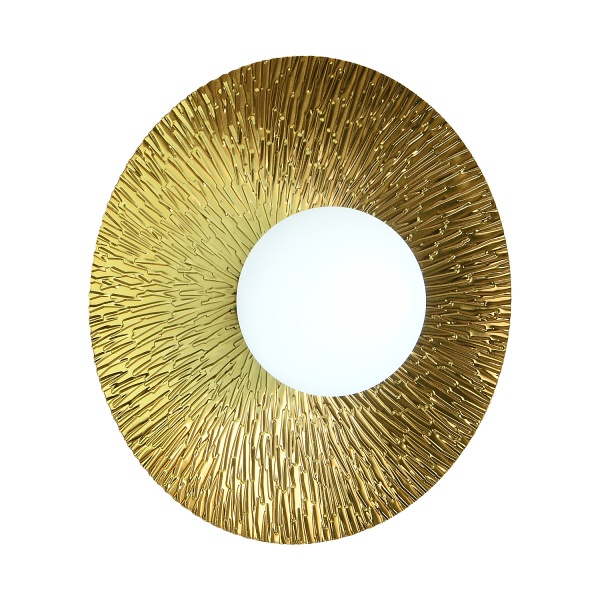 Lampa ścienna SUN L złota 40 cm Step Into Design