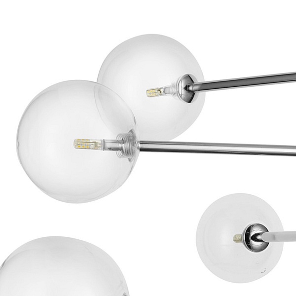 Lampa wisząca SOLA chrom 75 cm Step Into Design