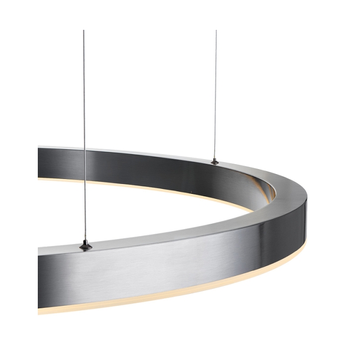 Lampa wisząca CIRCLE 120 LED tytan szczotkowany 120 cm - Step Into Design