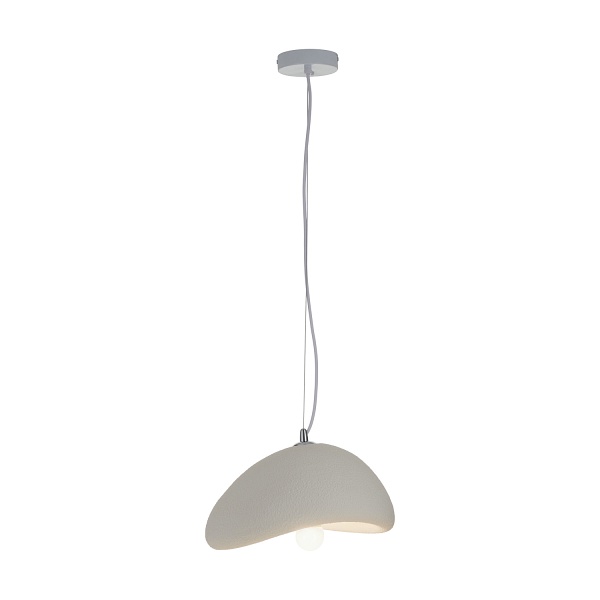 Lampa wisząca STONE biała 30 cm Step Into Design
