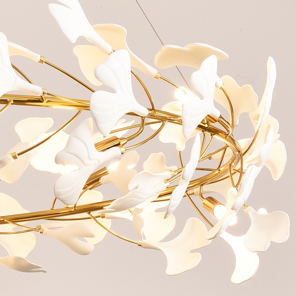 Lampa wisząca BOTANIKA złoto biała 100 cm Step Into Design