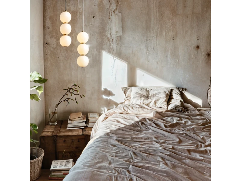 Lampa wisząca PERLA LED czarna 12 cm Step Into Design