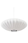 Lampa wisząca SILK FLAT biała 60 cm Step Into Design