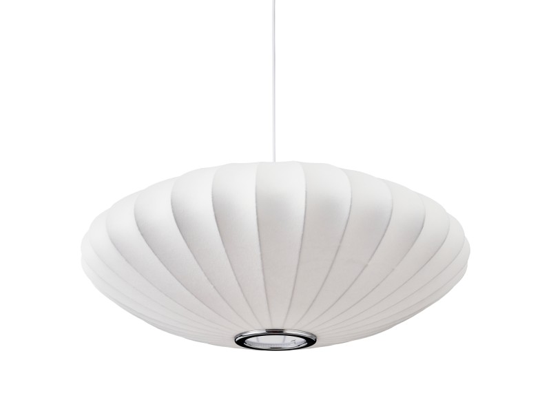 Lampa wisząca SILK FLAT biała 60 cm Step Into Design
