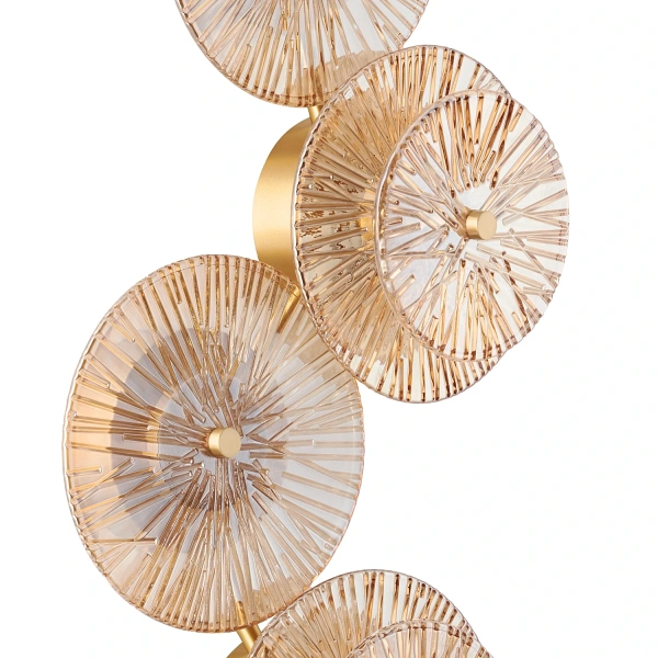 Lampa ścienna LUXIO-4 LED bursztynowa 32 cm Step Into Design