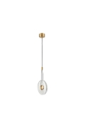 Lampa wisząca SUNBLAST - LED 20 cm, złota - Step Into Design