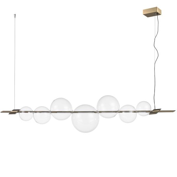 Lampa wisząca AMORE LED 153 cm, złota Step Into Design