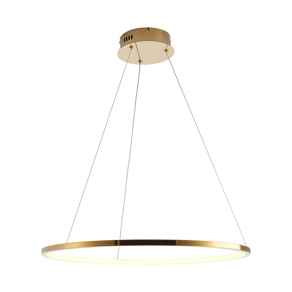 Lampa wisząca CIRCLE SLIM 60 LED złoty 60 cm Step Into Design