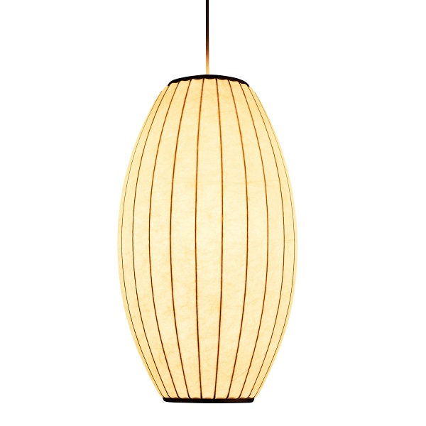 Lampa wisząca SILK BARREL biała 60 cm Step Into Design
