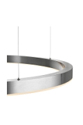 Lampa wisząca CIRCLE 120 LED nikiel szczotkowany 120 cm - Step Into Design